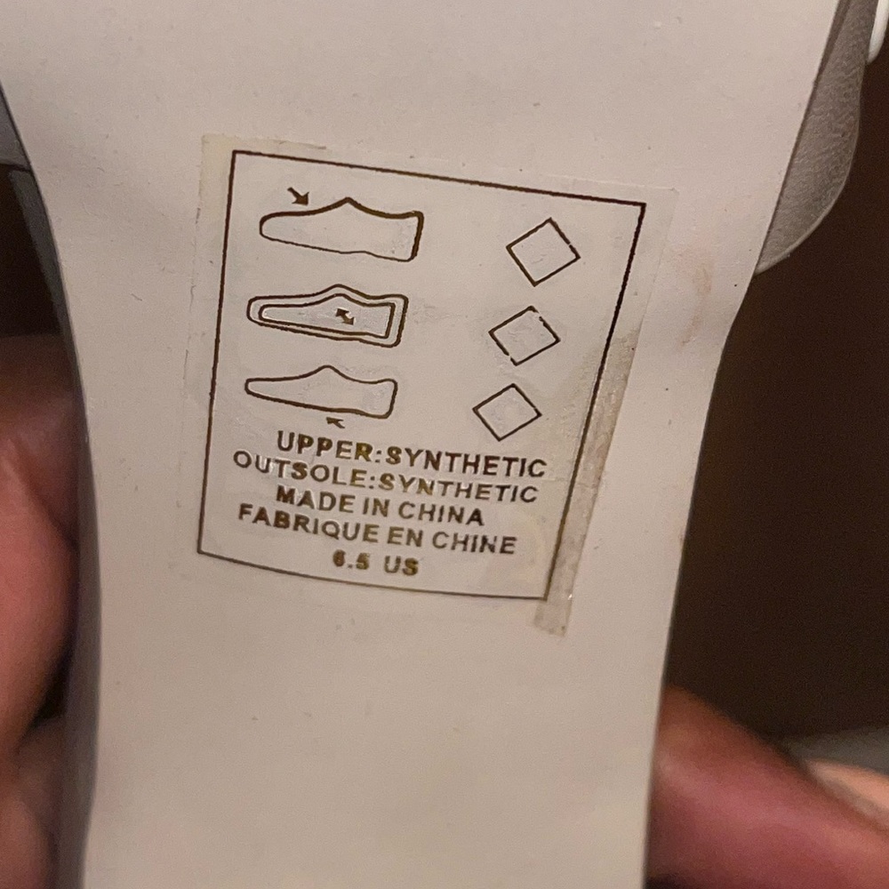 Preloved, Mint Condition Light Gray Platforms - image 6